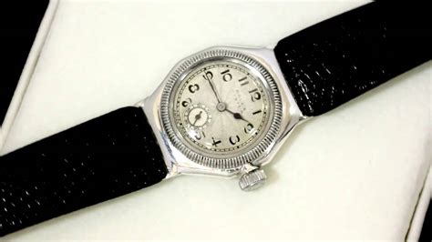 Rolex Oyster Octagonal Cushion Gent's Watch in Silver 